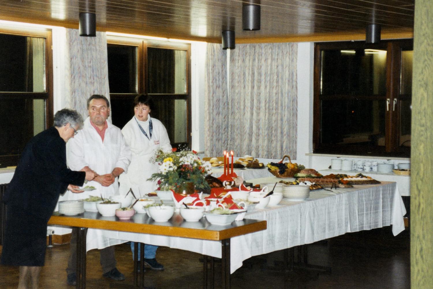 Büffet des Partyservice